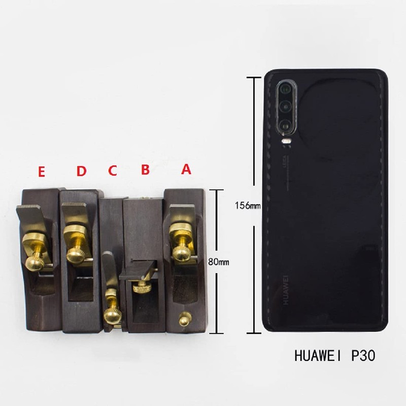 MASUNN DIY Mini Hand Planes Carpentry Carpenter Ebony Joinery Woodwork