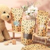 Dunzoom 200 Pcs Paw Dog Treat Bags for Homemade Treats