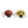 Metal Bee and Ladybird Wall Art for Garden Ornaments Decoration
