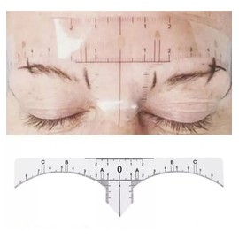 10 Regla Adhesiva Diseño Cejas