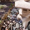 FANTIAN 40 lbs Natural Unpolished Bulk Rocks Mexican Beach Pebbles,