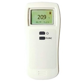 Portable O2 Gas Detector Handheld Oxygen Meter Tester Monitor with Alarm 0-30% O2