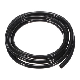 M METERXITY M METERXITY Tubing Carburetor Fuel Vent Line, 6mm(0.24") ID 8mm(0.31") OD 1.5m(5') Long Polyurethane Gas Oil Tube for ATV/Go Kart/Dirt Bike, Universal Petrol Pipe Replacement [Black]