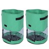 2PCS 10 Gallon Potato Plant Grow Bag Breathable Non Woven