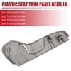 FEXON Driver Side Plastic Seat Trim Panel Bezel LH Gray
