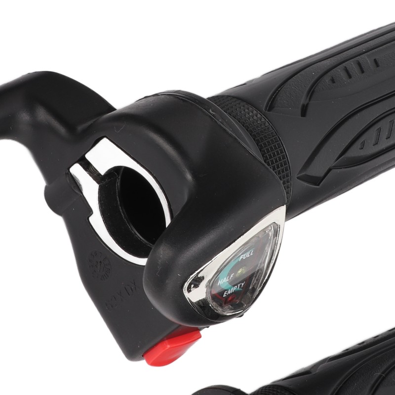 Electric Bicycle Gas Throttle Handle Throttle Grip with Battery Indicator