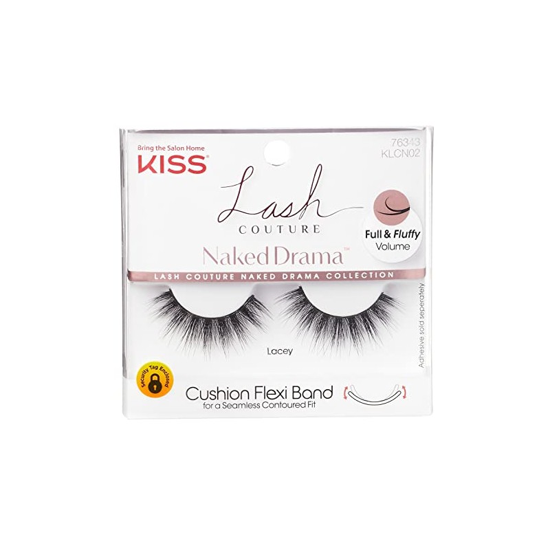 KISS Lash Couture Naked Drama Collection False Eyelashes with Cushion