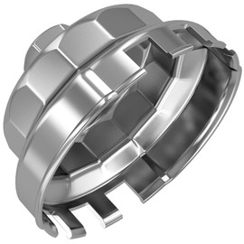 YZYUN 64mm 14 Flute Oil Filter Wrench for Toyota, Lexus and Scion Vehicles 2.5L - 5.7L Engines, Oil Filter Cap Removal Tool