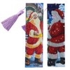2 Set Diamond Bookmarks 5D DIY Painting Crystal Embroidery Tassel