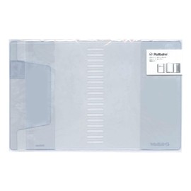 Rollbahn 500677 Pocket Memo Cover, Large Size, (Clear), For Use With Rings