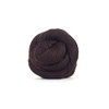 Dark Brown Merino Wool Roving/Tops - 50g. Yarn Great for