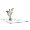 Lovepop Lovepop Hummingbird Birthday Card, 5 x 7 in, Pop