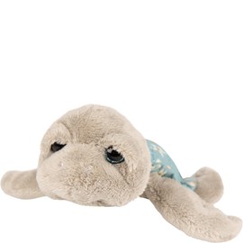 Suki Gifts, Small Quinn Turtle, 14cm, Grey Plush Toy, 14548