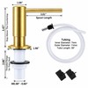 Brass Liquid Soap Dispenser for Kitchen Sink & Bathroom –
