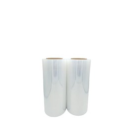 Stretch Wrap Industrial 12 Inch x 1500 Ft - 80 Gauge Thick - Clear, Stretch Film Rolls for Packaging Moving Packing Pallets (2)