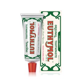 EUTHYMOL Toothpaste Peach Floral Scent, 4.7 oz (106 g), Toothpaste Brand Loved by Britain