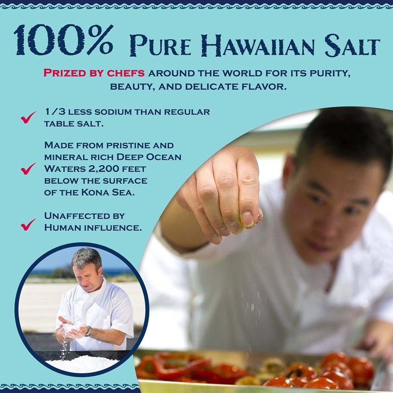 Sea Salts Of Hawaii Uahi Black Hawaiian Sea Salt, 4.5