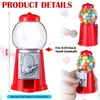 VioraWhite 12 Pack Mini 5" Gumball Machine Without Candy Plastic