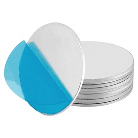 OLYCRAFT Pack of 11 5 cm Aluminium Disc, 1.5 mm Thick, Round Aluminium Sheets, 1060 Aluminium Discs, Pendants, Round Punching Blanks for Laser Cutting Metal Stamping, Jewellery Making, DIY