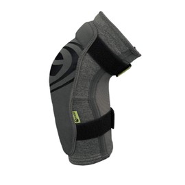 IXS Carve Evo+ Breathable Moisture|Wicking Padded Protective Elbow Guard, Elbow Protector, Elbow Sleeve, Elbow Pads Women & Men, Mountain Bike Pads, (Grey, XL)