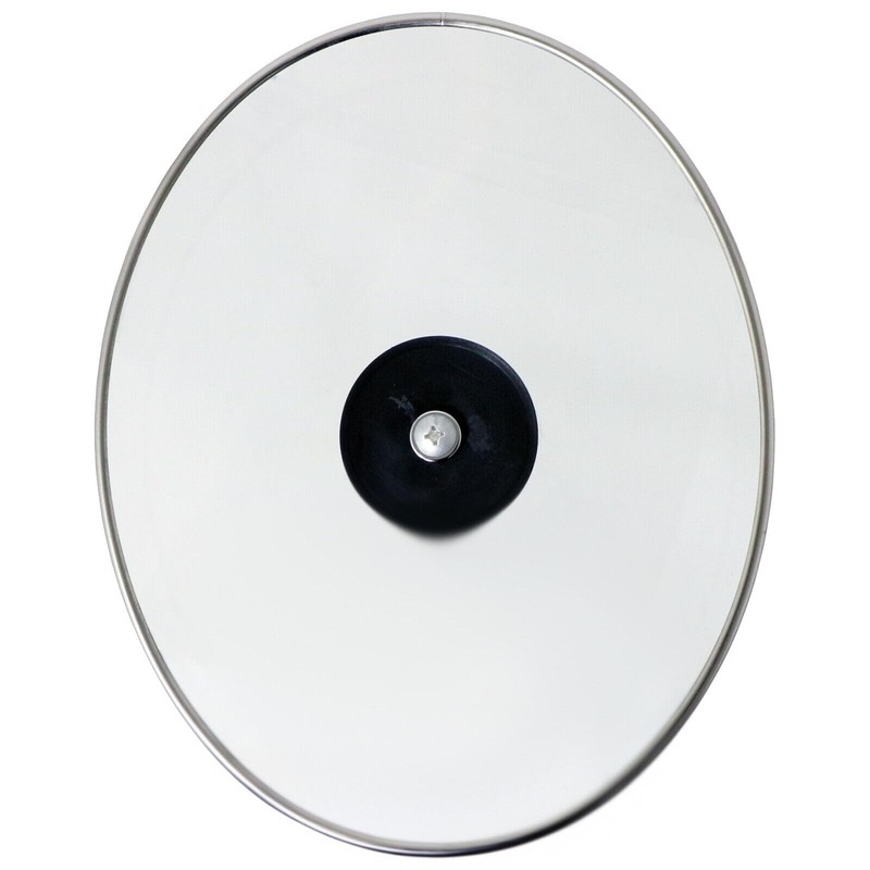 SPARES2GO Complete Oval Glass Lid & Knob Handle compatible with