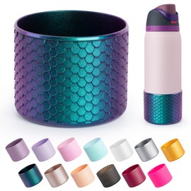 Diumepo Silicone Boot for Owala Water Bottle 32 oz, Anti-Slip Protective Sleeve for Owala Twist,FreeSip and Flip Stainless Steel Water Bottle,BPA Free (Navy)