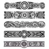 Marc5 Temporary Bracelet Tattoo Tribal Tattoo Maori Design 5 Sheets