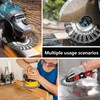 Wire Brush Flex Pack of 2 Wire Brush Angle Grinder