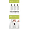 Yamazaki 2929 2931 2933 Dispenser, Set of 3, Round Bottle,