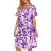 ETOSELL Moo Moos Nightgowns for Women with Pockets Button Down