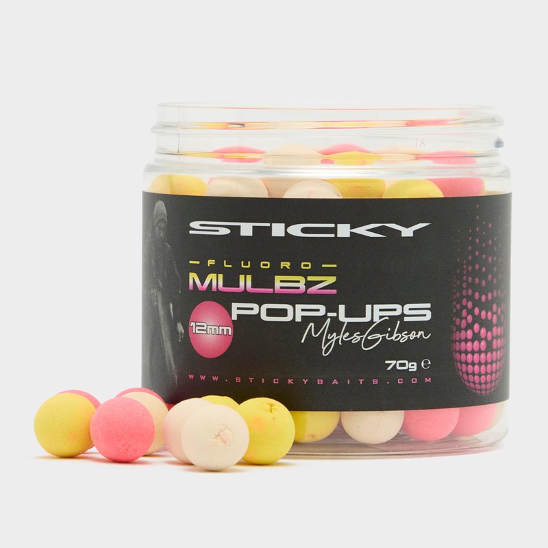 Sticky Baits Fluoro Mulbz Pop-Ups 70g (12mm)