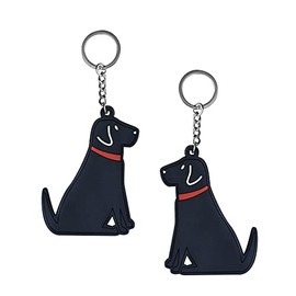 Sweet William Black Labrador Keyring
