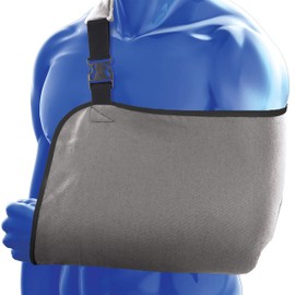 Kedley Fabric Arm Sling for Broken Wrist & Shoulder Injury| Shoulder Sling Bag Immobiliser With Adjustable Straps Supports Dislocated Shoulder, Rotator Cuff & Broken Collar Bone - Universal Size