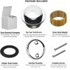 Maui Tip Toe Bathtub Tub Drain Assembly Conversion Kit, All
