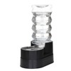 RIZZARI 8L Dog Water Dispenser – Elevated, Stainless Steel, Black