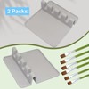Yedadone 2 Packs Silicone Paint Brush Holder Paint Brush Stand