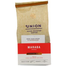 Union Hand Roasted Coffee Maraba Rwanda Ground Coffee, 200g