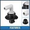 INFINAUTO PCV Valve Grommet Kit Exhaust Positive Crankcase Ventilation Fittings
