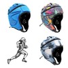 Erthree Rugby Soft Helmet Breathable Protective Headguard Soccer For Outdoor