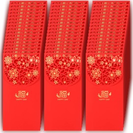 50 Pieces Chinese New Year Red Envelopes Hong bao 2023 Chinese Red Packets Lucky Money Envelopes for Party Wedding and Spring Festival (7 x 3 in)