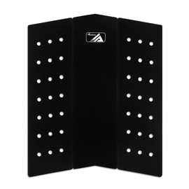 Front Deck 3 Deck Pad Black for Surboard (Black Circle)