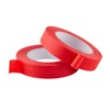 Lichamp 2 Pack Red Painters Tape 1 inch, Red Masking
