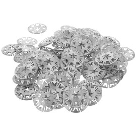 ULTECHNOVO 100 Pcs Heat Shield Clips, Car Cover Shield Pieces Heat Shield Steel Pieces Car Base Steel Sheets