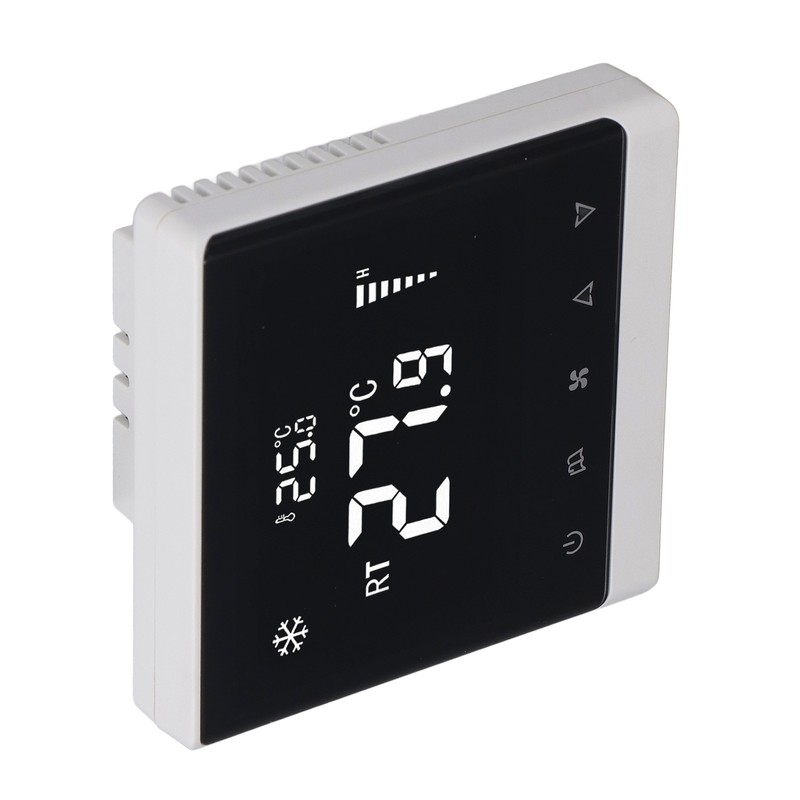 Air Conditioning Fan Thermostat Home Touchscreen Thermostat Panel Temperature Controller