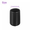 sourcing map Pack of 50 11 mm Protector Rubber End