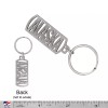 Alaska Keychain A636KC 2 In. State Pride Travel Souvenir Nature