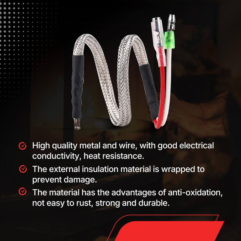 812-4470 Quadrafire Thermocouple Compatible with Castile, Contour, Mt Vernon, Santa