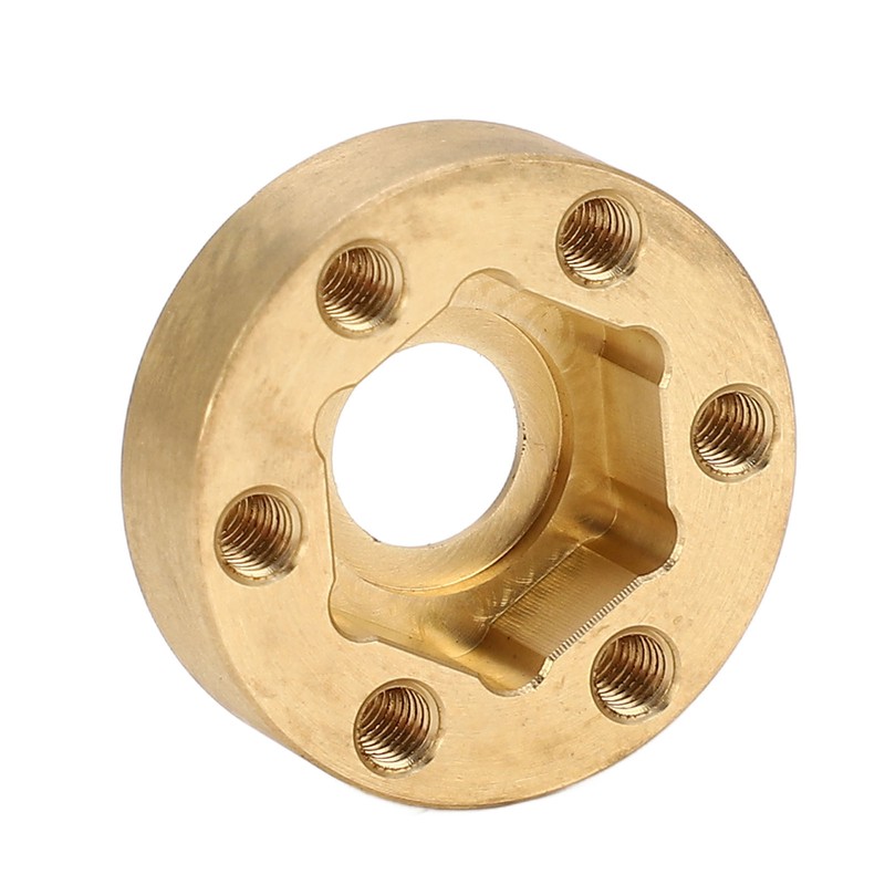 4PCS RC Wheel Hex Hub Adapter 1.9 2.2in Rustproof Widen