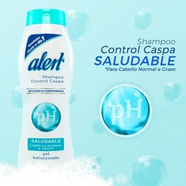Alert Shampoo Saludable Control Caspa 700 Ml
