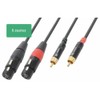 Power Dynamics PD Connex Cable 2x XLR Female to 2x